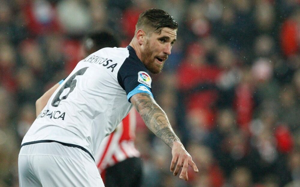  Raúl Albentosa con el Deportivo de la Coruña.