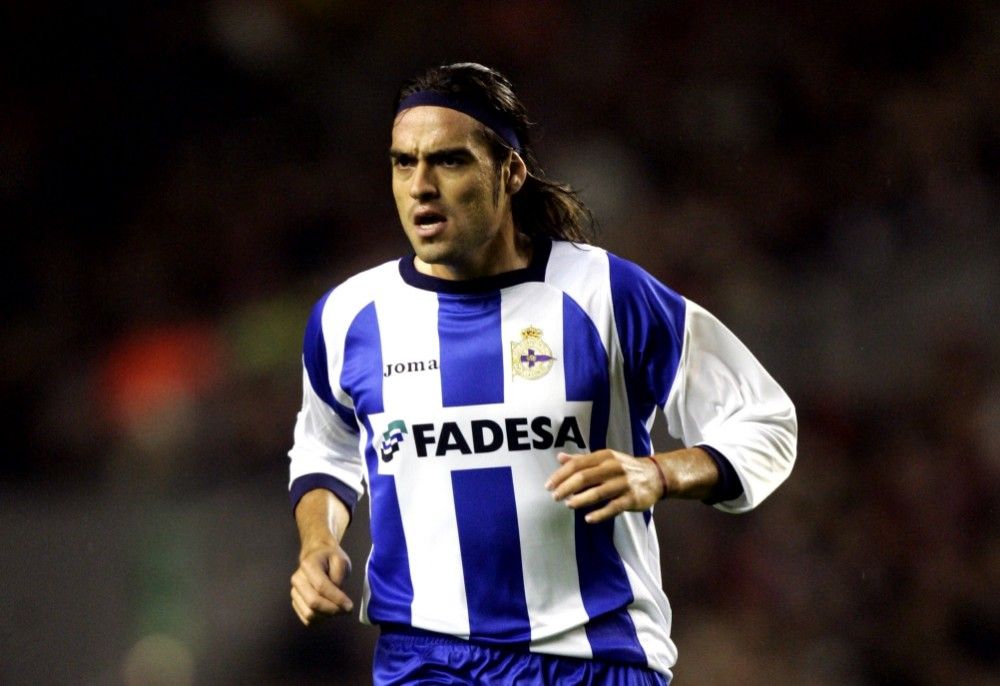  Aldo Duscher durante su etapa en el Deportivo.