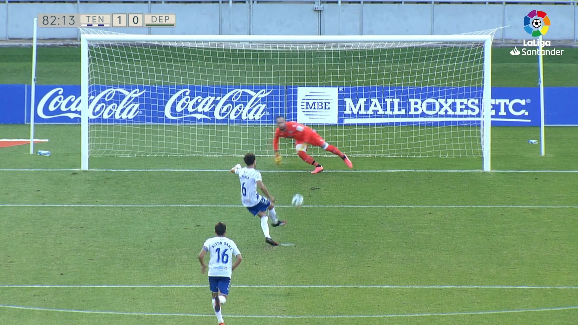  Penalti marcado por Milla (Foto@LaLiga)