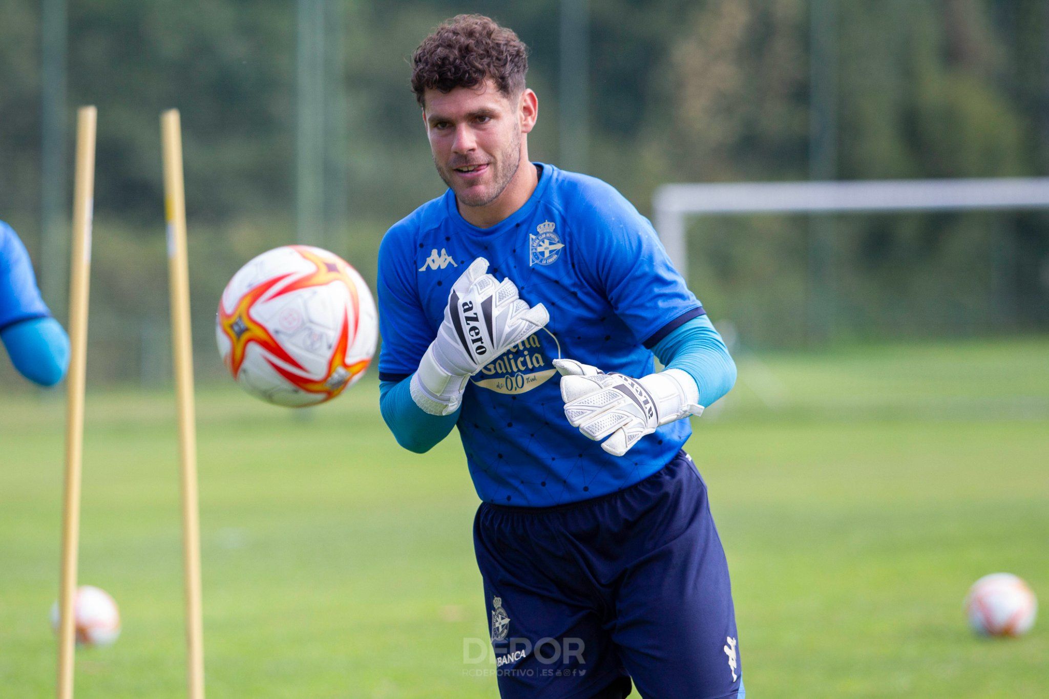  Edu en un entrenamiento
