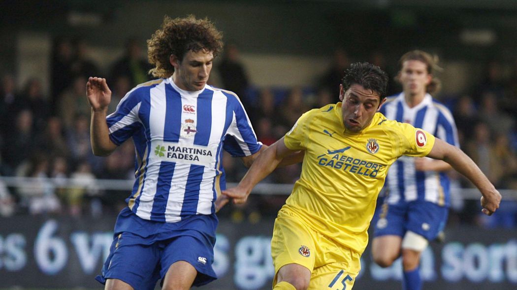  El ahora exjugador del Dépor Fabricio Coloccini en su etapa como blanquiazul.