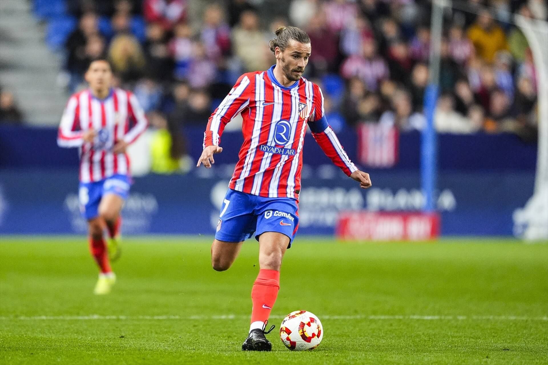  Antoine Griezmann en el partido de Copa ante el Marbella
