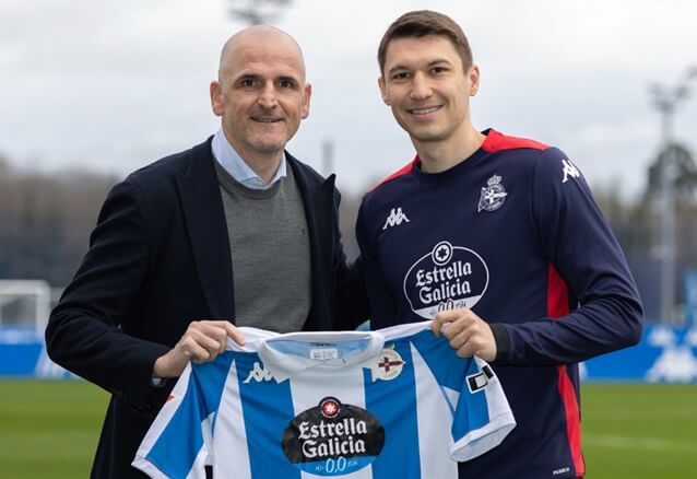  Fernando Soriano junto a Nemanja Tosic.
