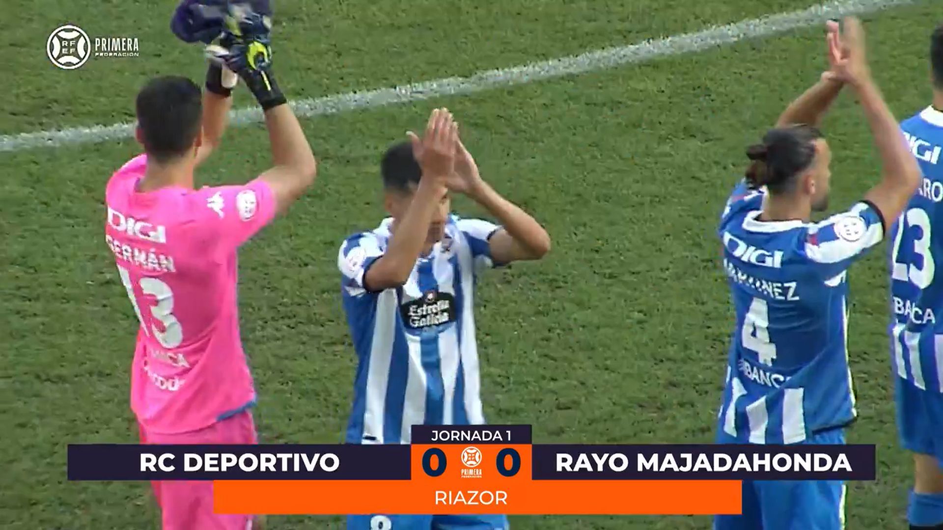  Dépor 0-0 Rayo (FEF TV)