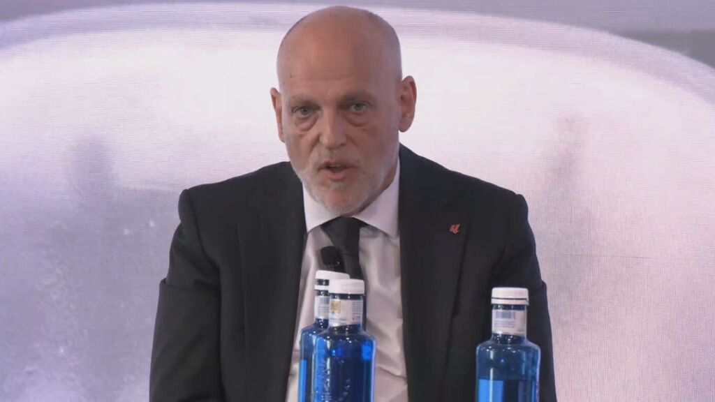 La reacción de Tebas tras el plantón del Real Madrid.