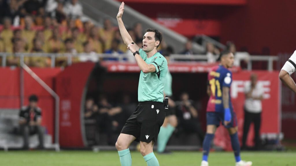  De Burgos Bengoetxea en la final de Copa del Rey en La Cartuja