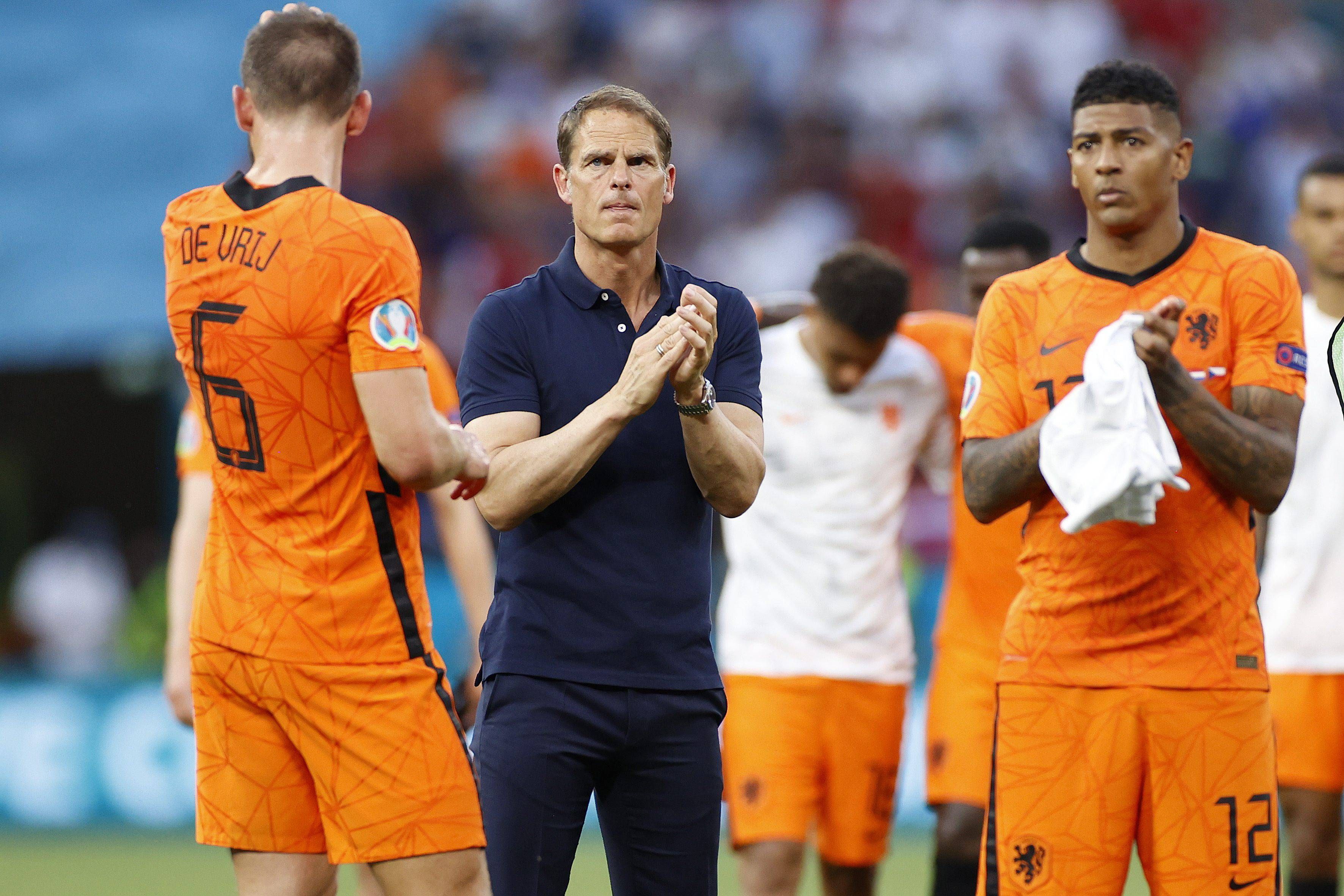  Frank de Boer, durante la Eurocopa con Países Bajos.