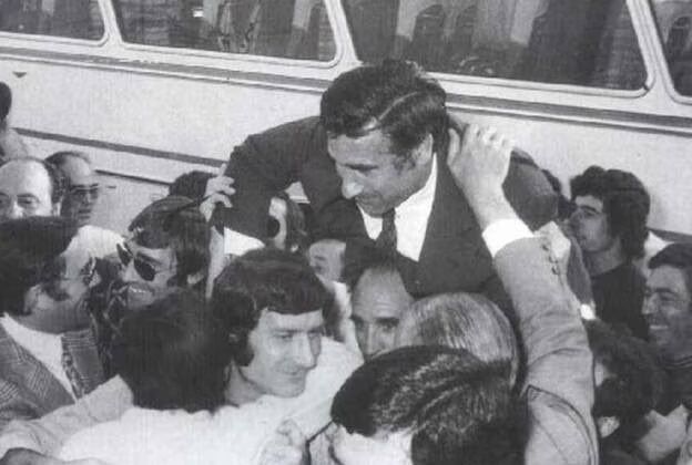  Arsenio Iglesias en su etapa en el Hércules