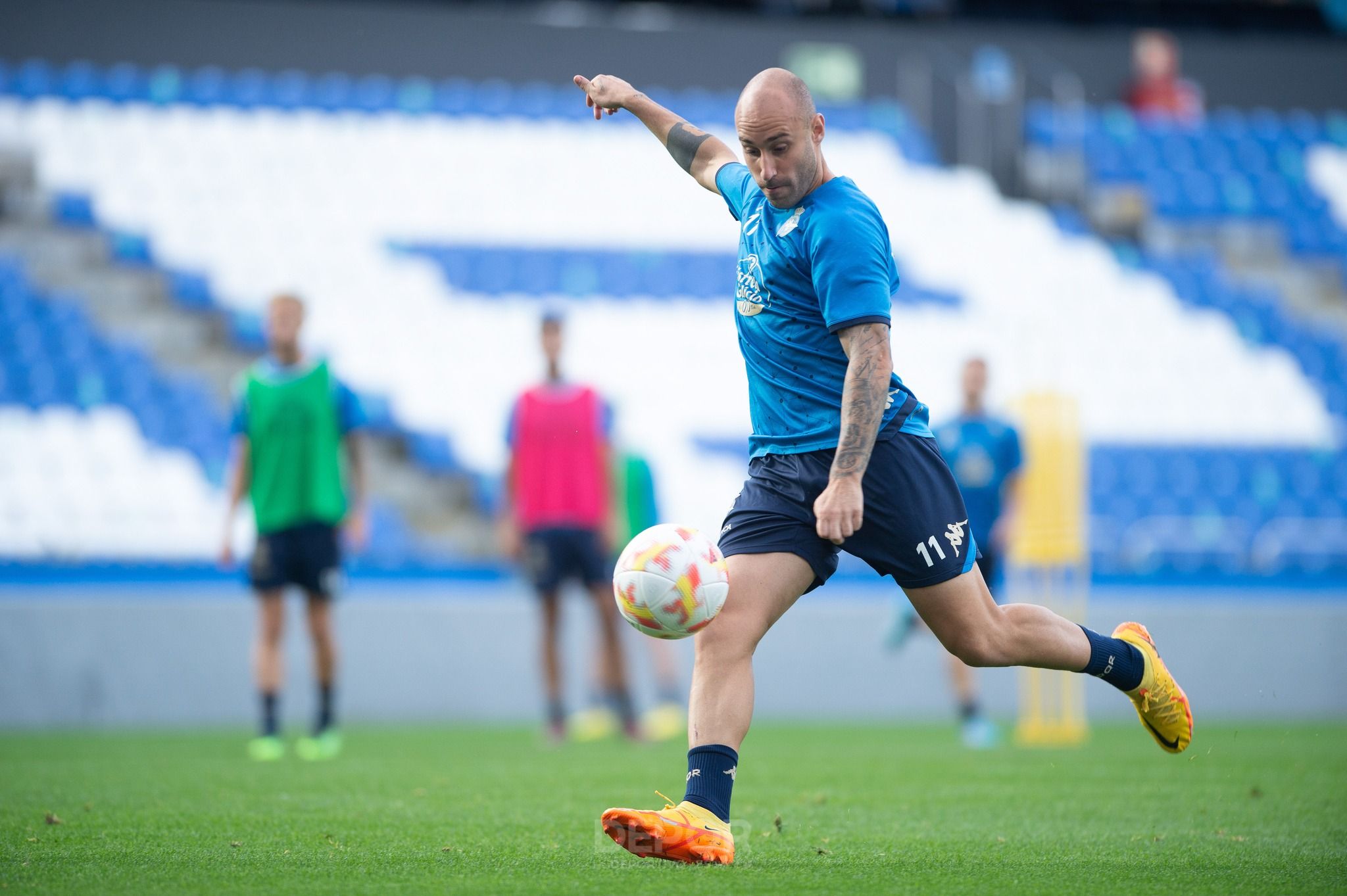  Gorka Santamaría, exdelantero del Deportivo de la Coruña