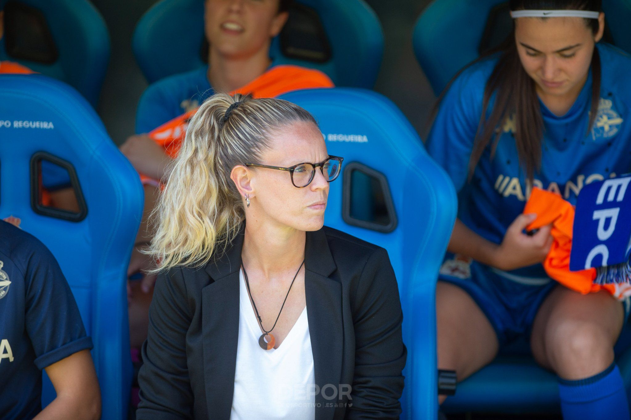  Irene Ferreras, entrenadora del Dépor Abanca