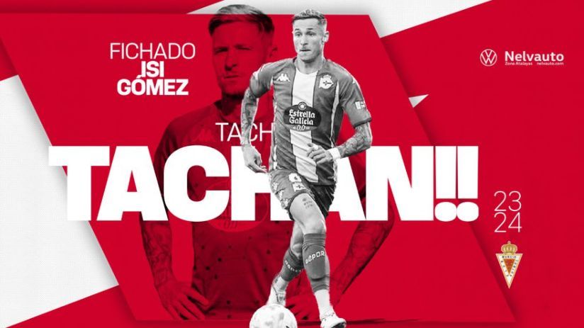  Isi Gómez jugará en el Real Murcia