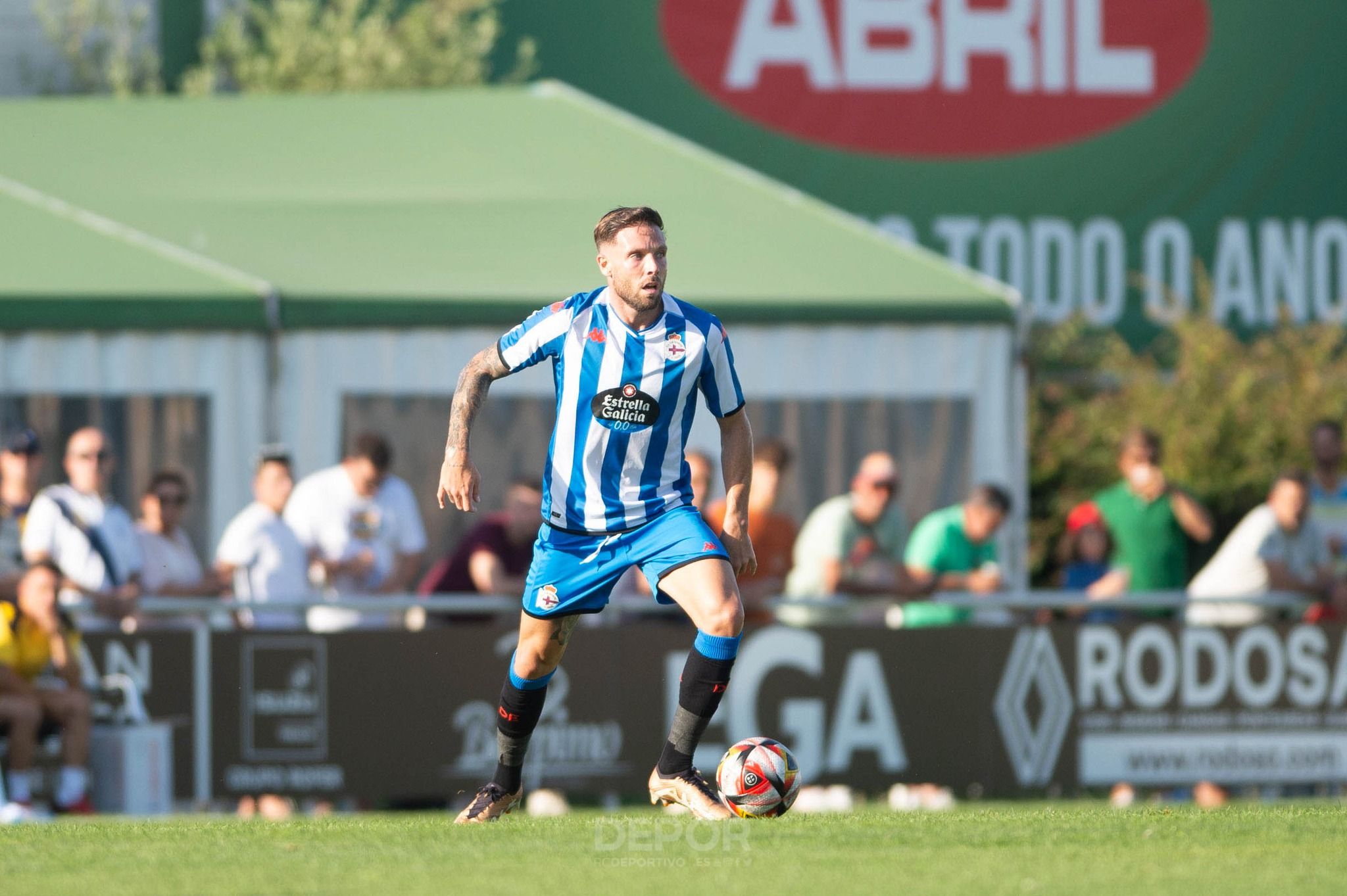  José Ángel Jurado, jugador del Deportivo
