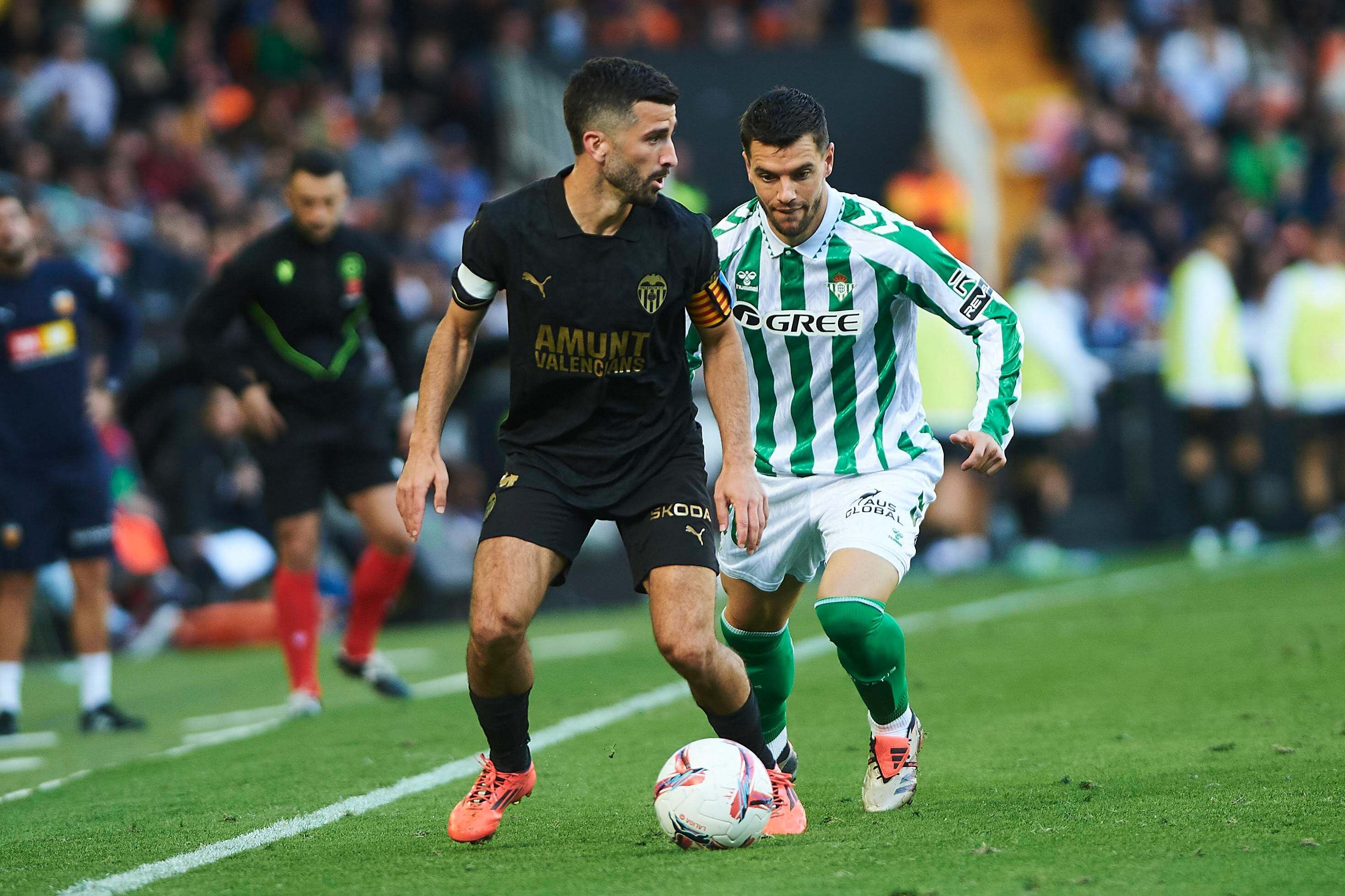 José Gayà, ante el Real Betis.