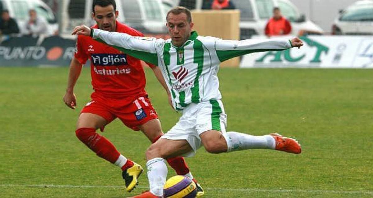  Juanlu Gómez, durante su primera etapa en el Córdoba CF.