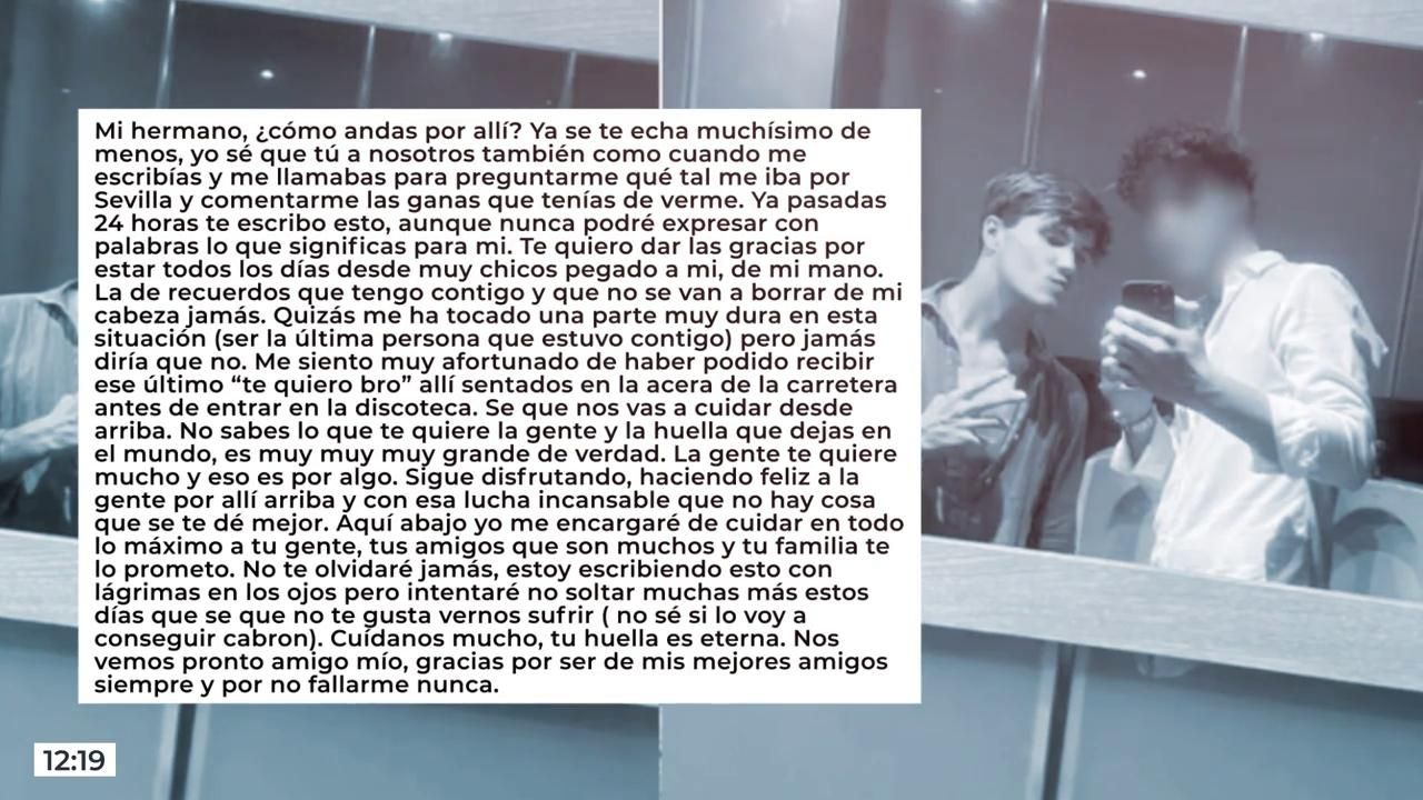 La carta del amigo de Álvaro Prieto