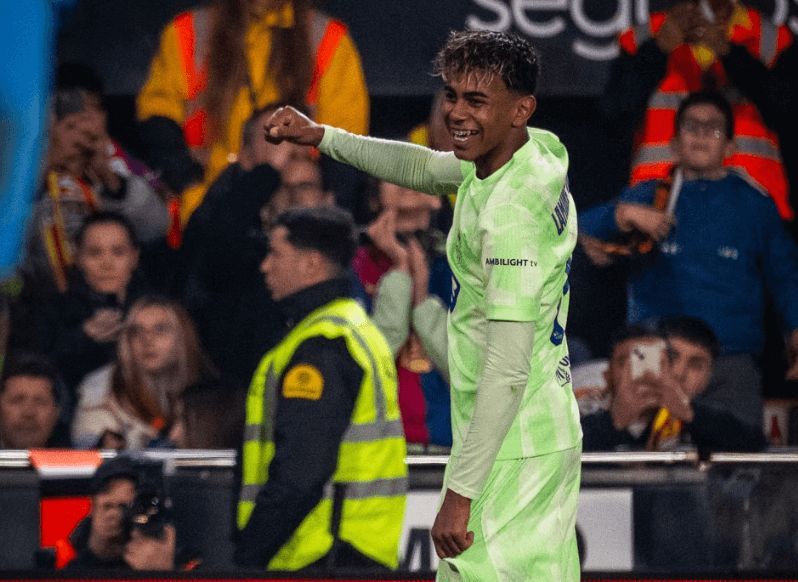 Lamine Yamal, objeto del abonado racista ahora denunciado