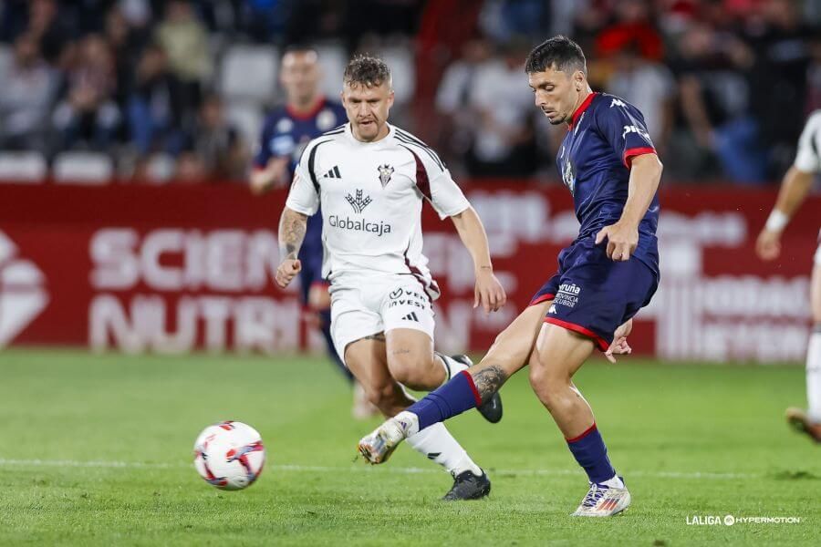 Lance del Albacete - Dépor en el Carlos Belmonte.