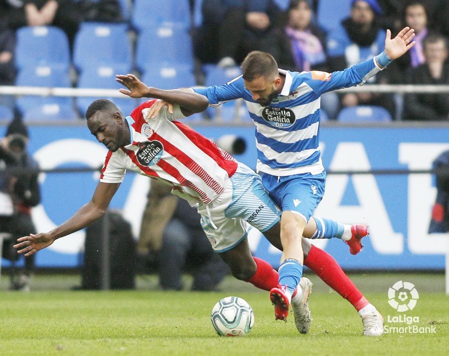  Lance del Dépor-Lugo en Riazor.