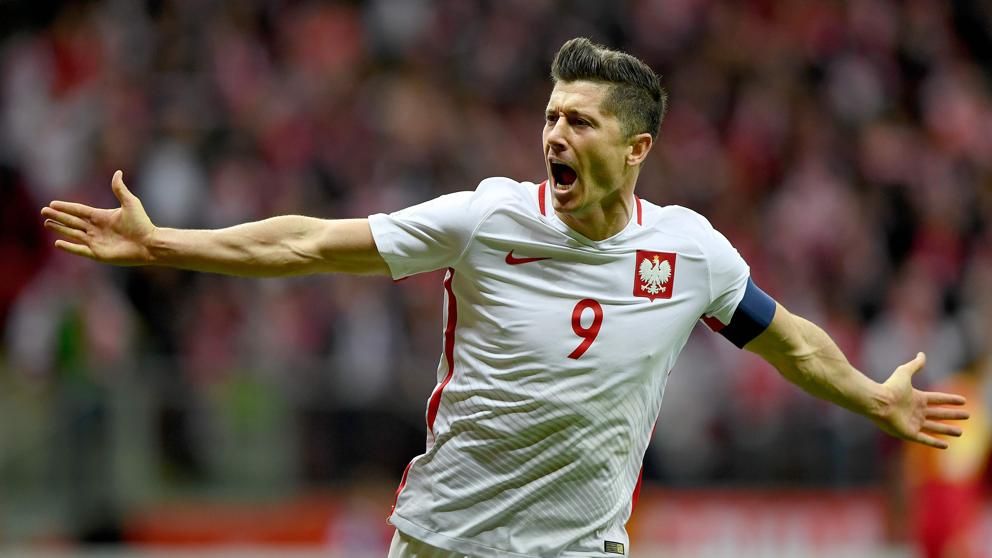  La Polonia de Robert Lewandowski se enfrentará a España en la Eurocopa.