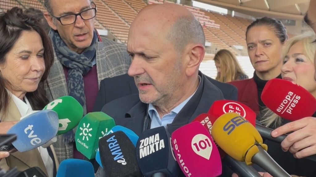  Rafael Louzán, en La Cartuja (ElDesmarque)