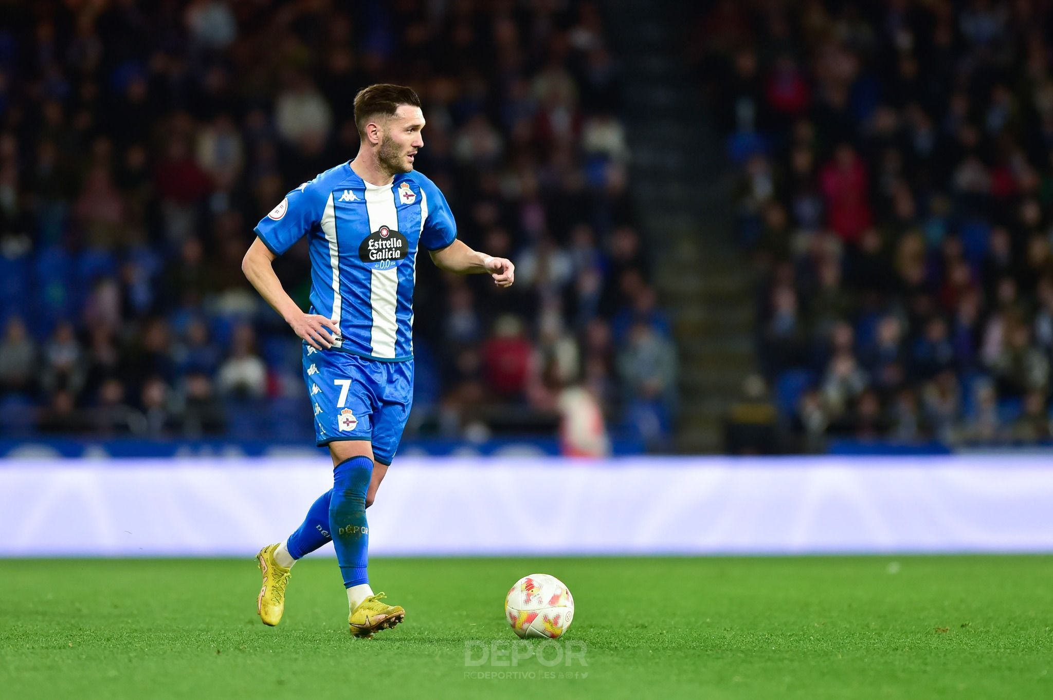 Lucas Pérez en Riazor
