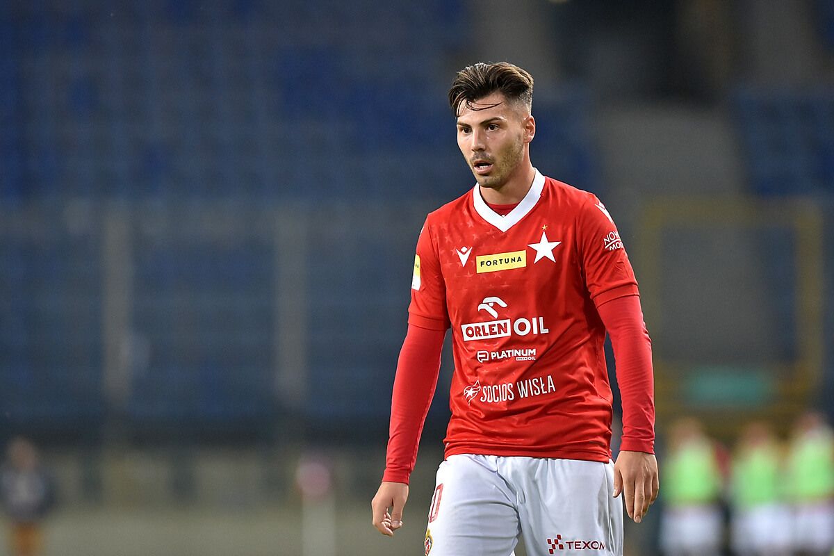  Luis Fernández con el Wisla