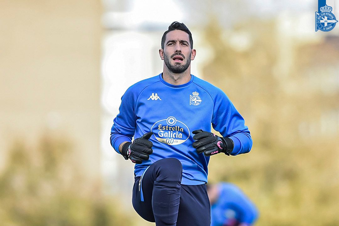 Ian Mackay, portero del Deportivo