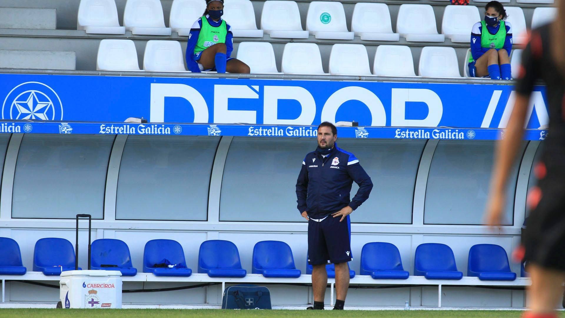 Manu Sánchez, entrenador del Dépor ABANCA (Foto:RCD)