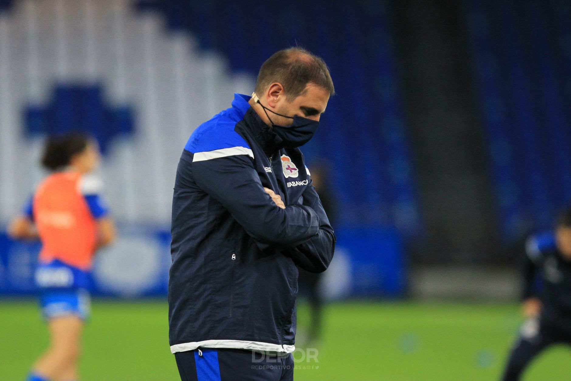 Manu Sánchez, entrenador del Dépor Abanca (Foto:RCD)