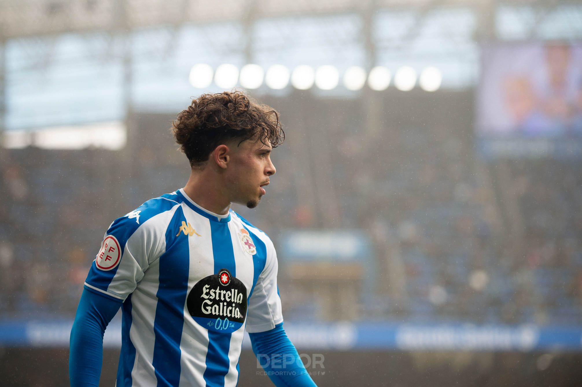  Mario Soriano, jugador del Dépor.