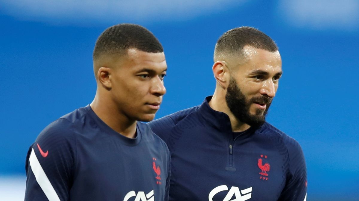 Kylian Mbappé y Karim Benzema, dos de las estrellas de esta Eurocopa 2020.