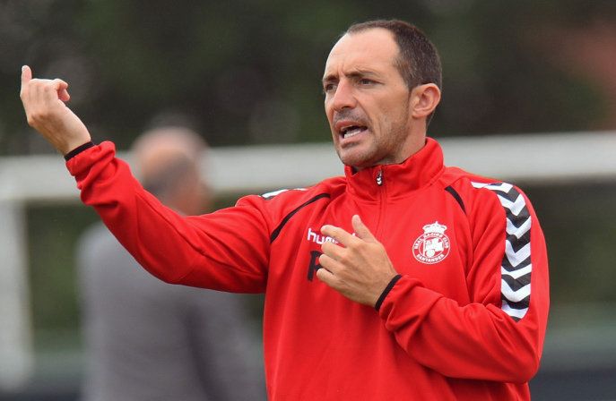  Munitis, en su etapa como entrenador del Racing.