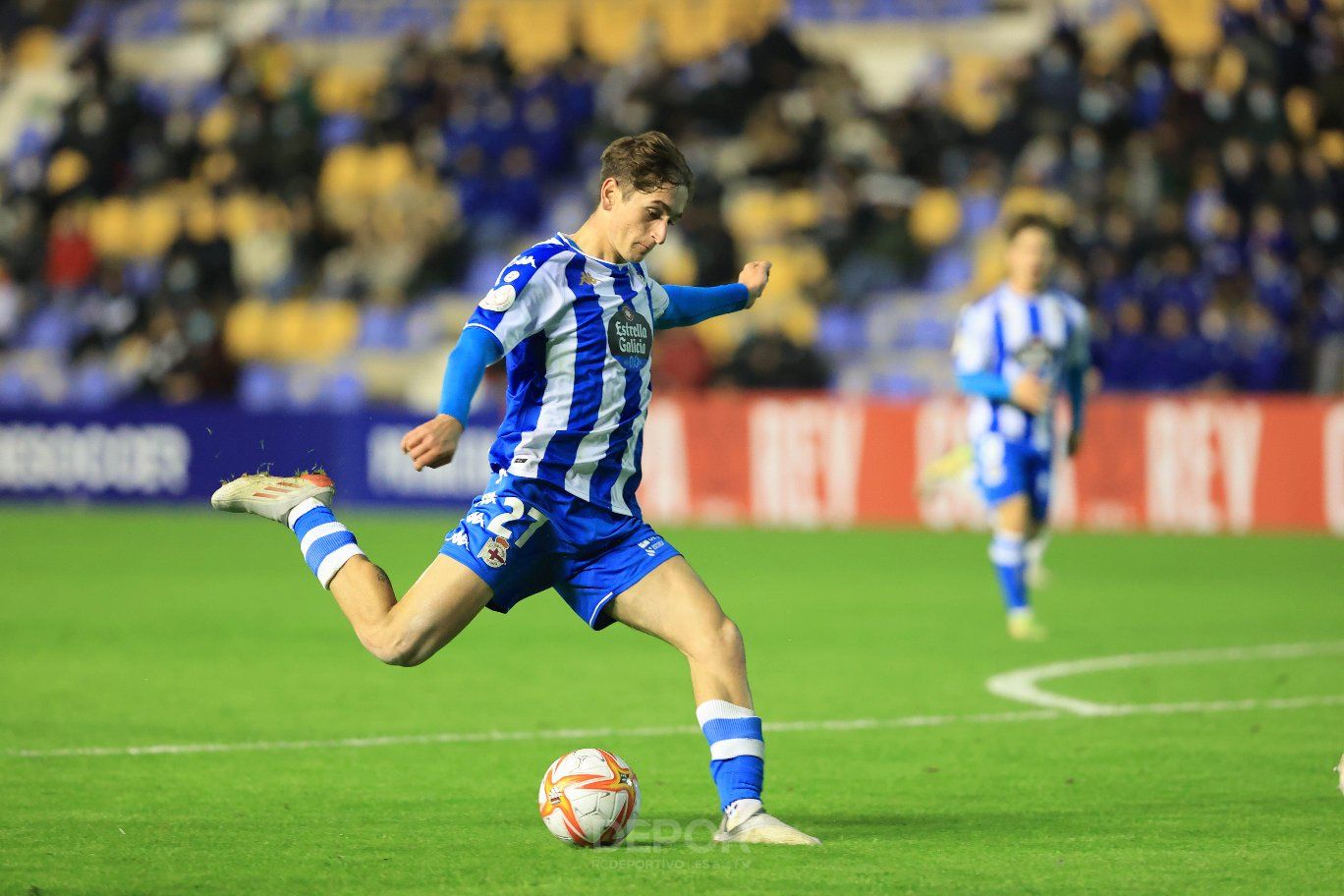  Noel en su etapa con el Deportivo.