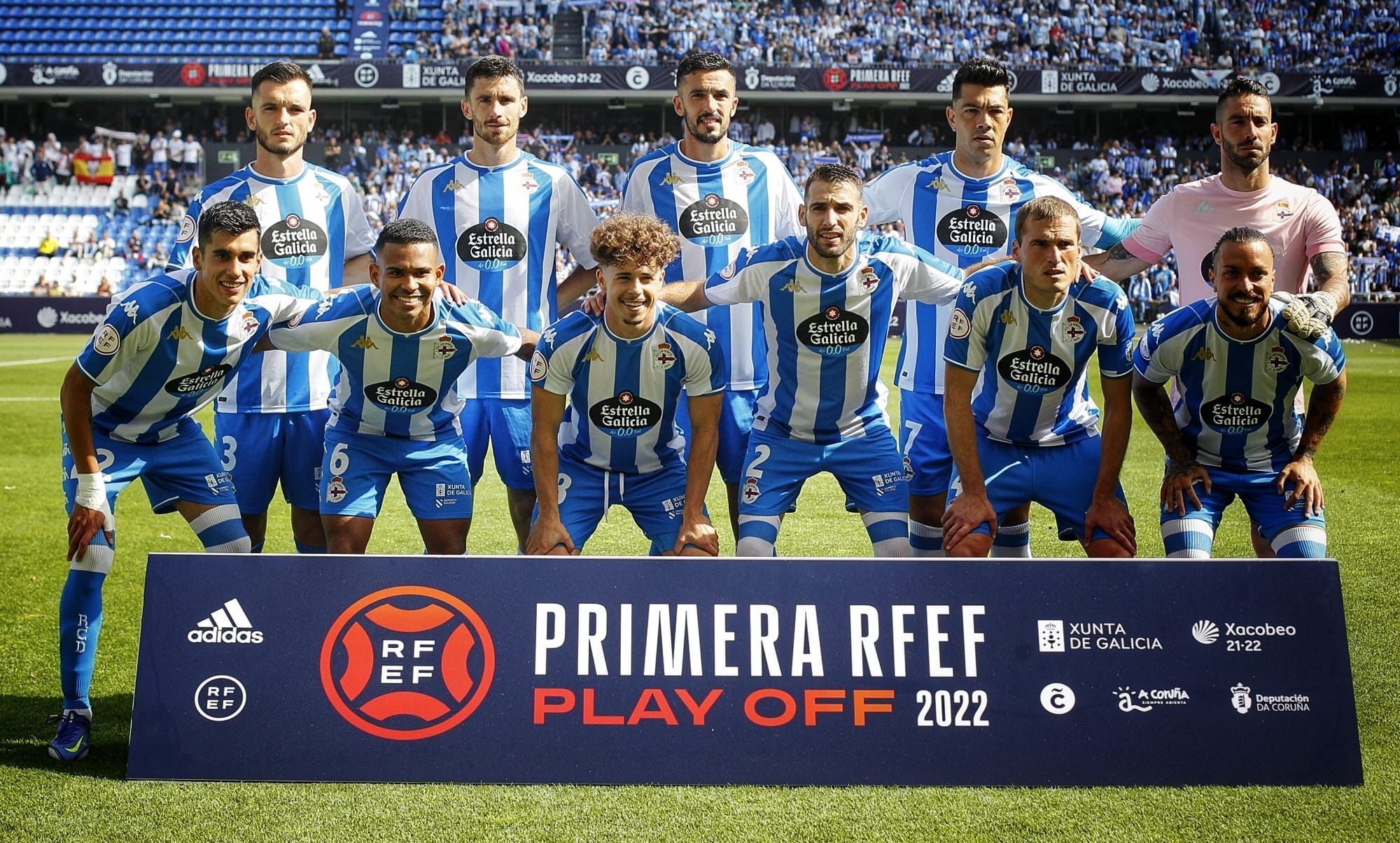  Once titular ante el Albacete en Riazor.