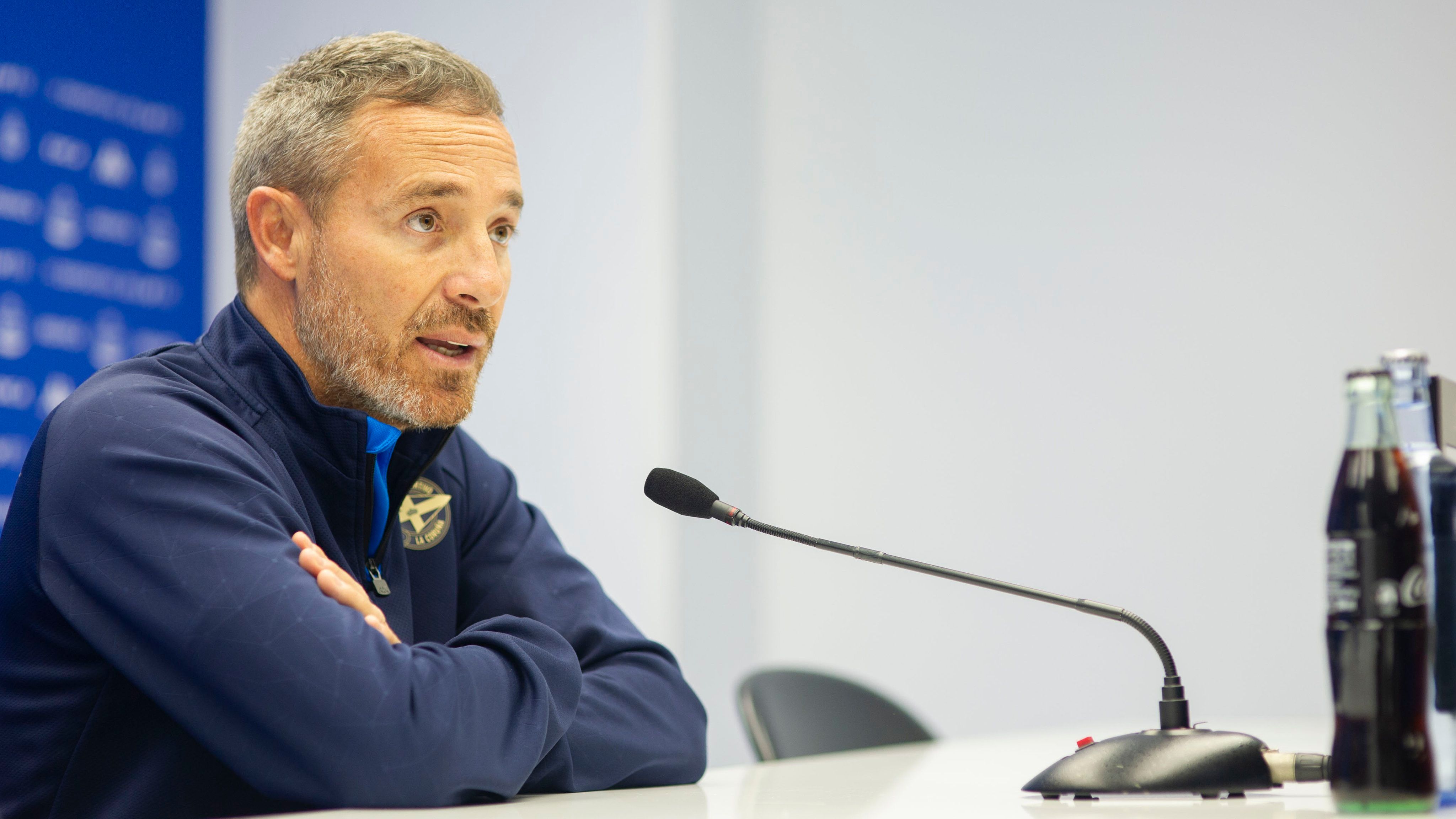 Óscar Cano, entrenador del Dépor