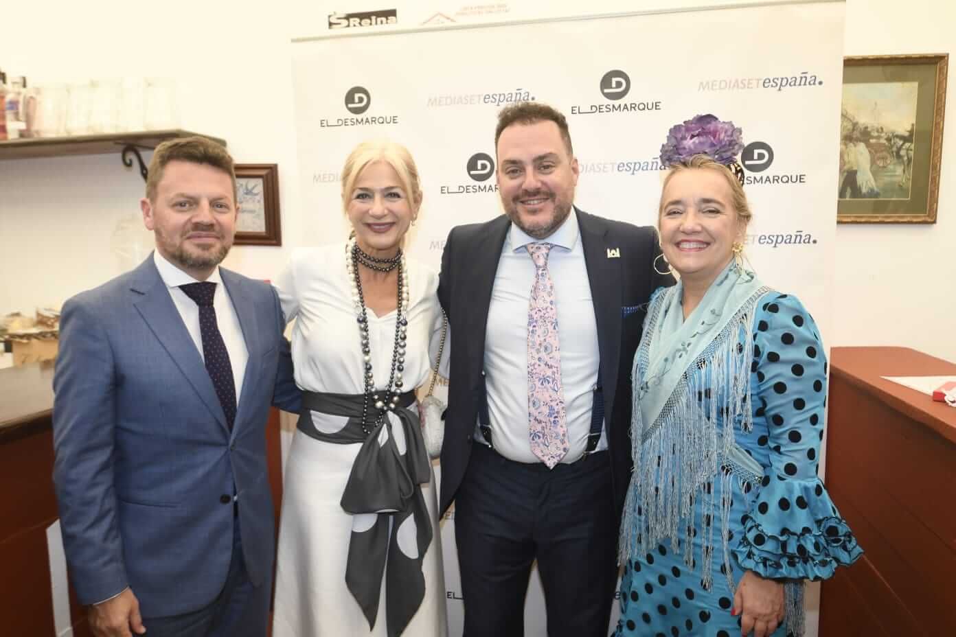 Patricia del Pozo, Consejera de Cultura y Deporte de la Junta de Andalucía, en la Feria de Sevilla.