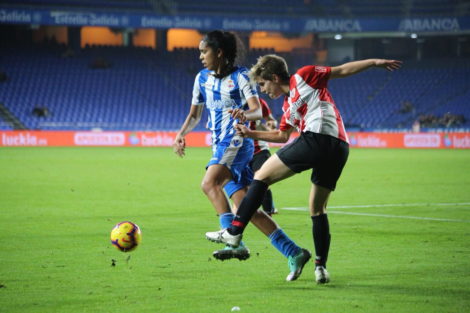  Gaby, en un lance del Teresa Herrera en Riazor.