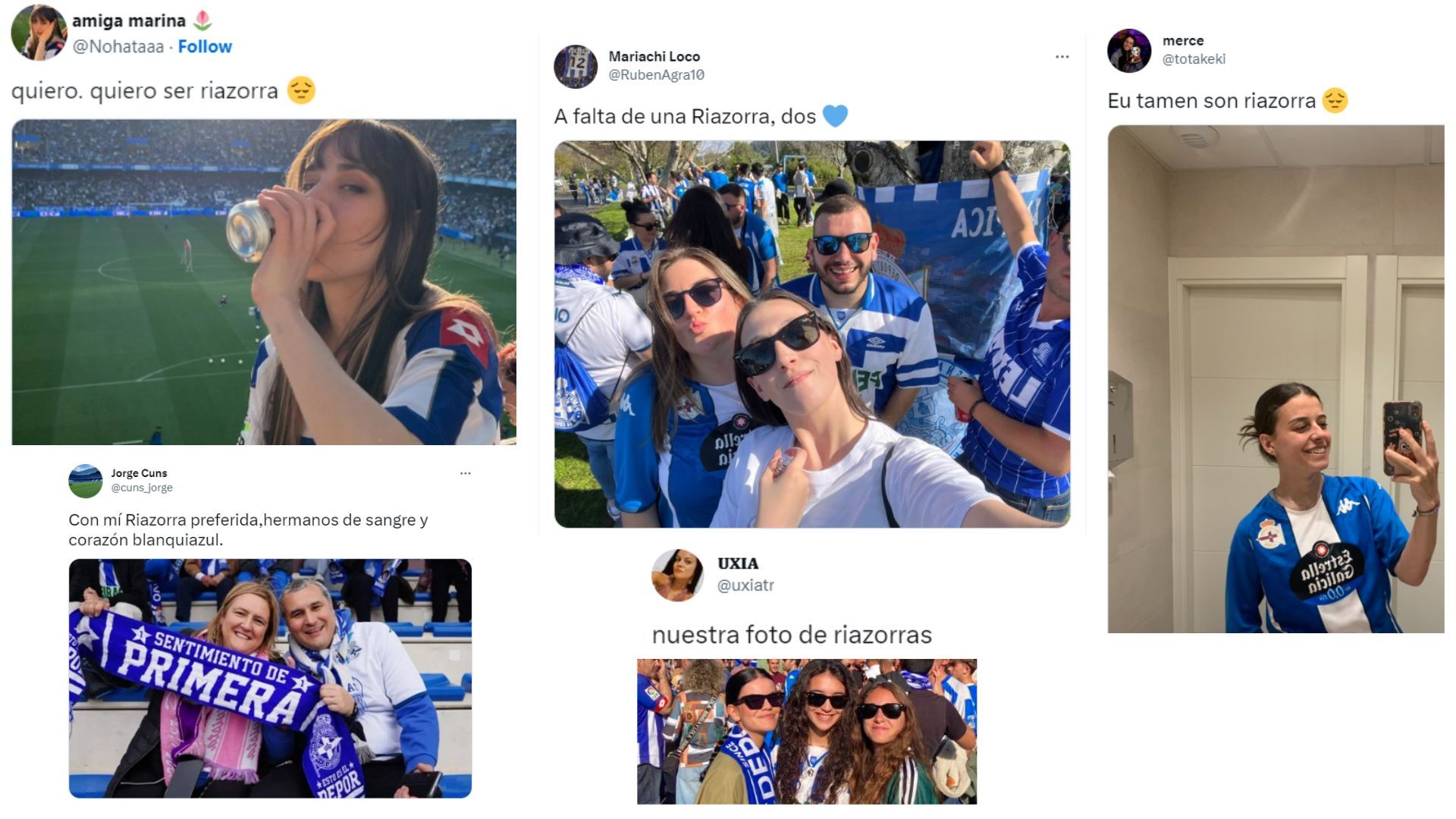  'Riazorras', la última reivindicación de la afición del Dépor 