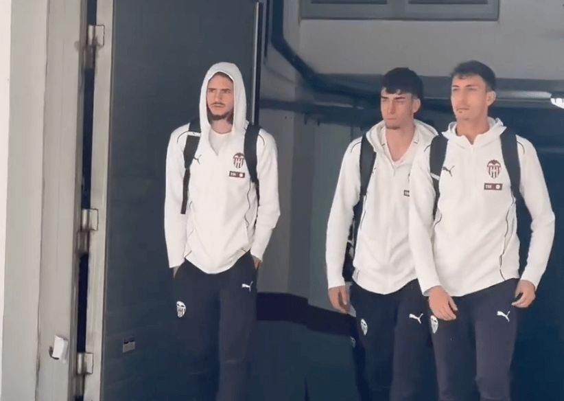  Rubén Iranzo e Iker Córdoba, en la convocatoria del Valencia CF ante el FC Barcelona