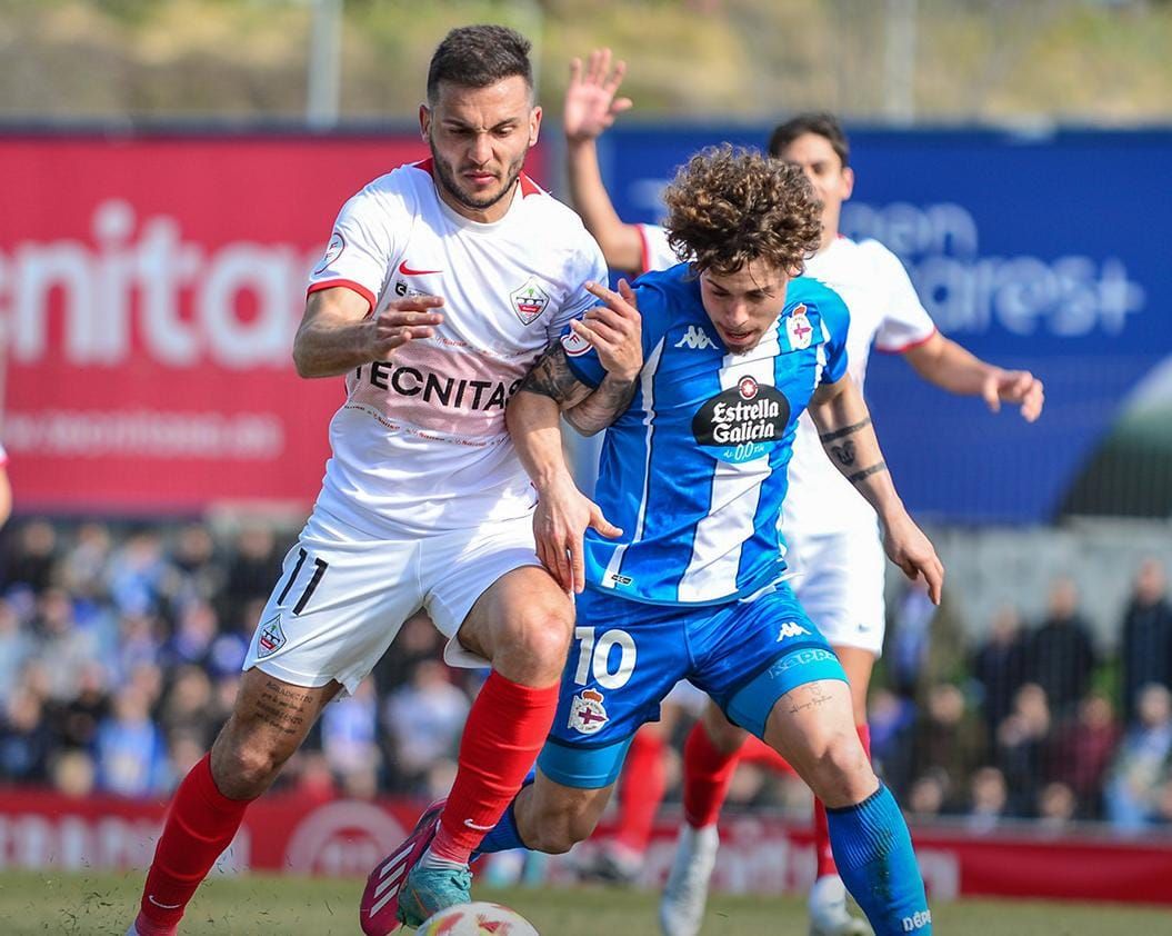 El Deportivo, fuera de casa, no gana desde hace un mes, en diciembre de 2022 ante el Ceuta