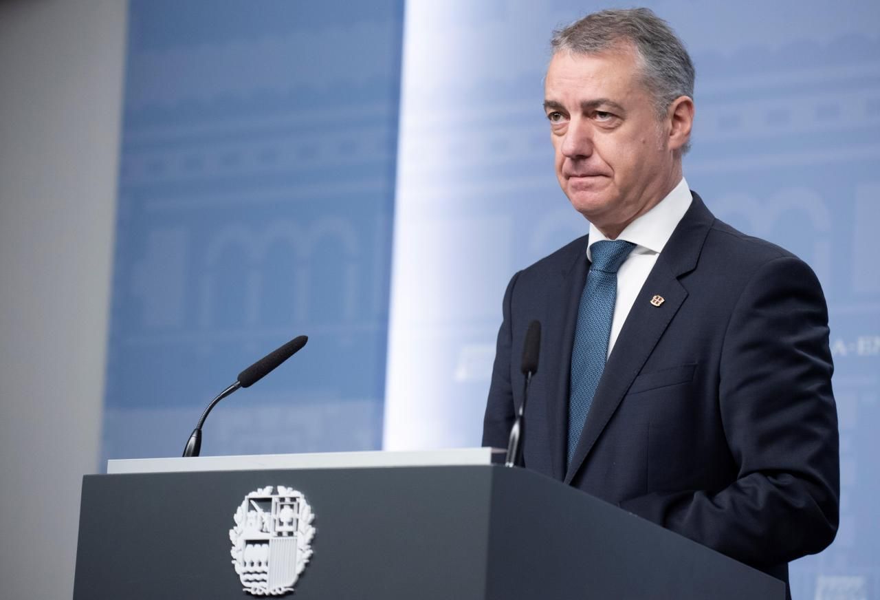  El lehendakari, Iñigo Urkullu.