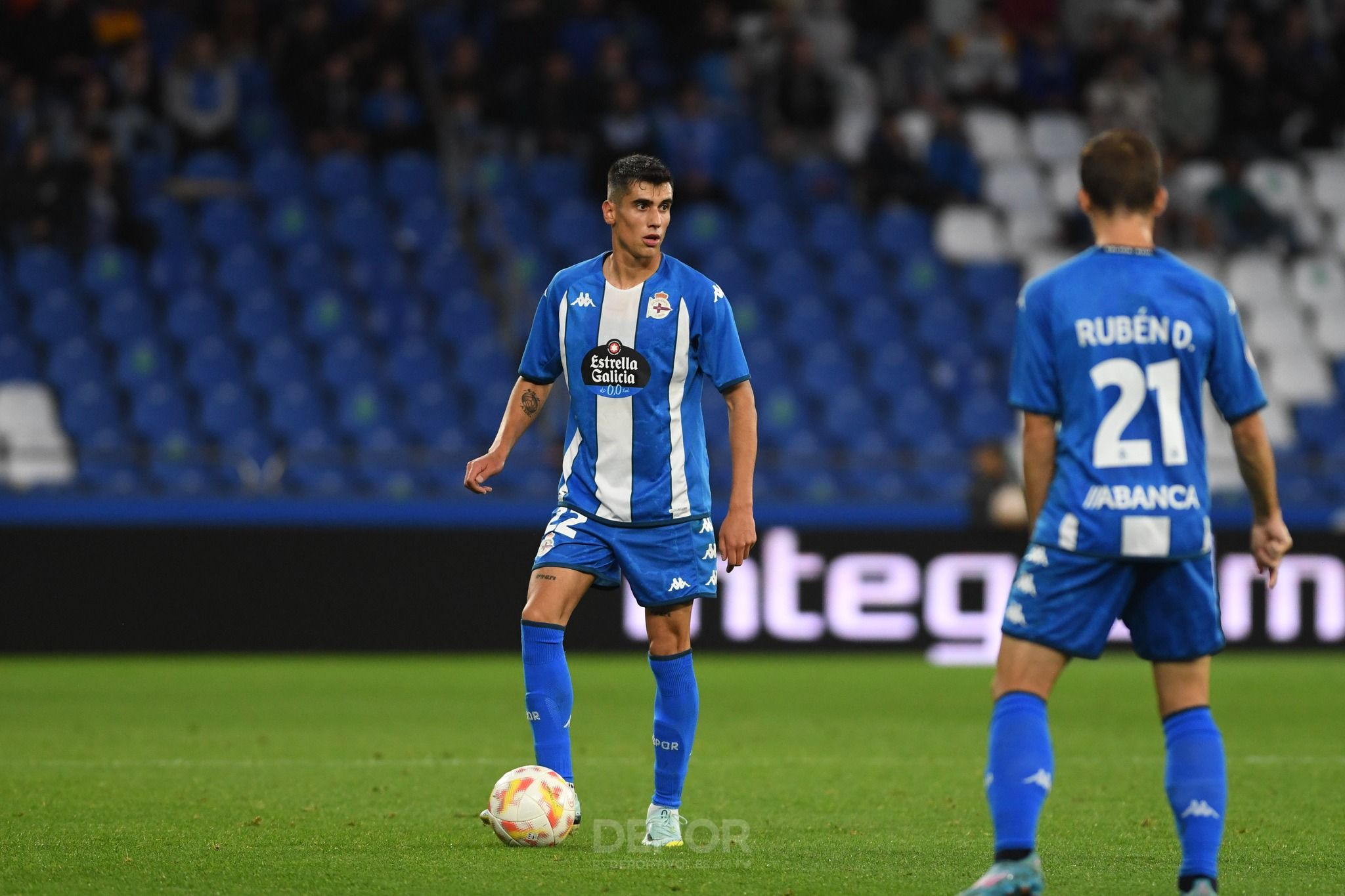 Diego Villares, jugador del Deportivo