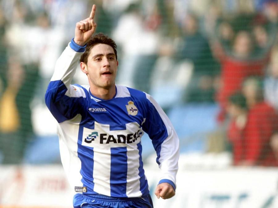 Víctor Sánchez del Amo en su etapa como jugador del Deportivo