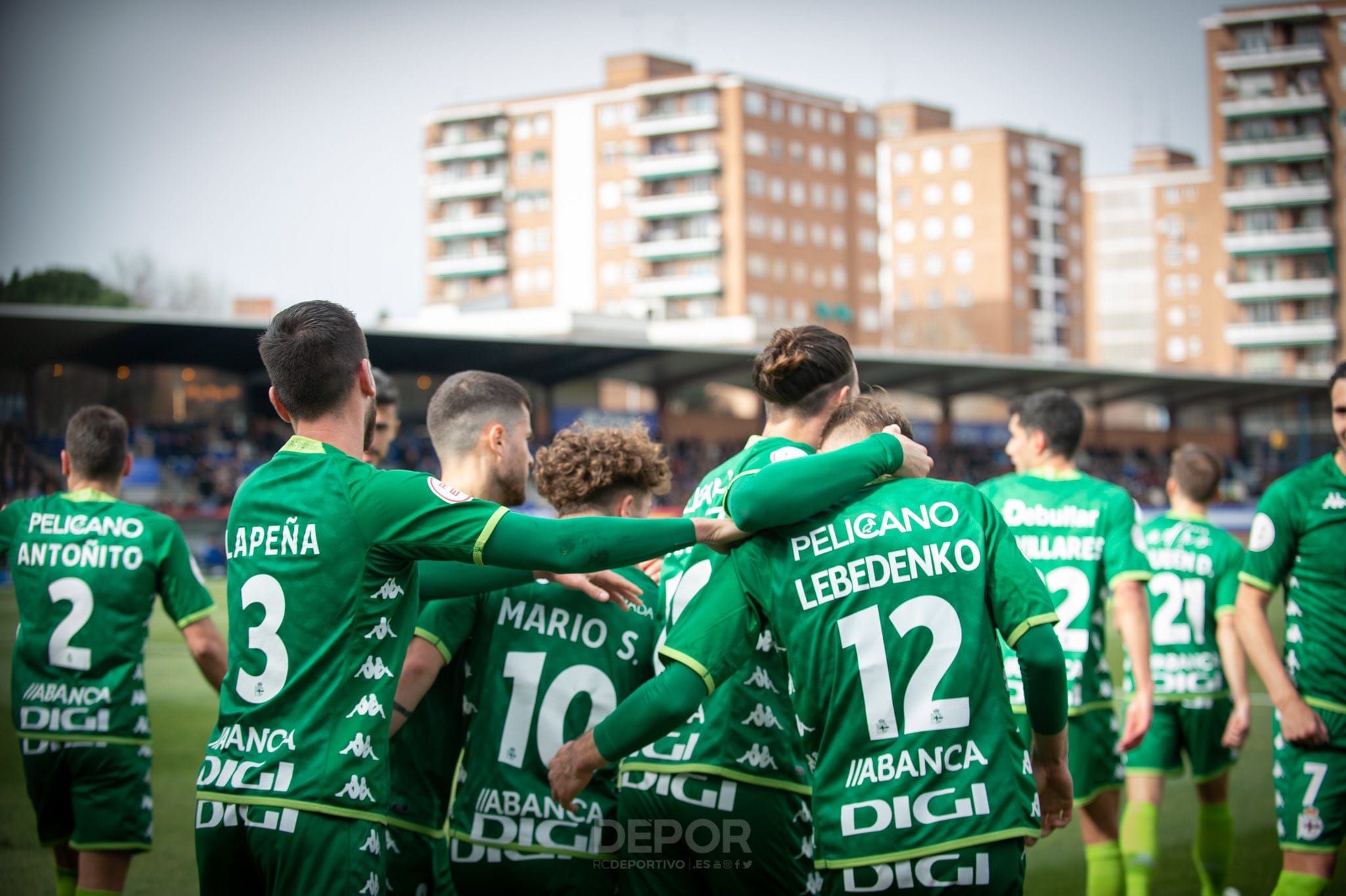  Celebración del gol del Deportivo en Talavera