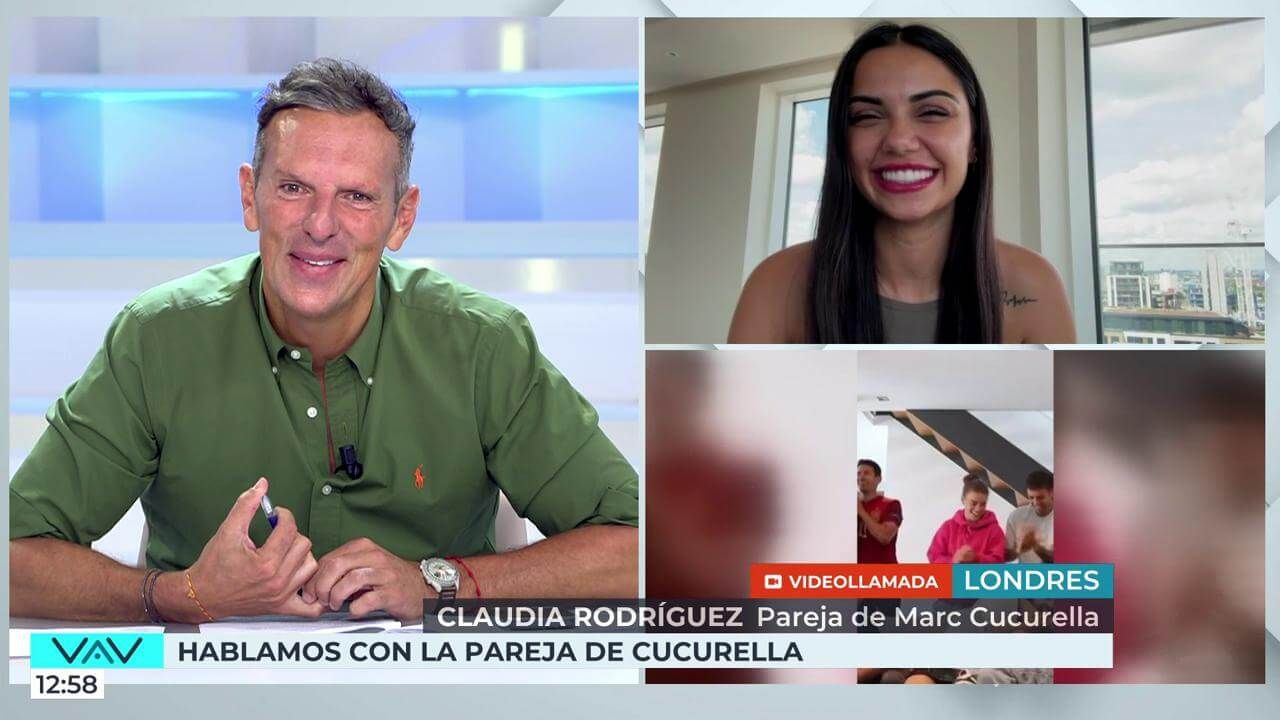  Claudia Rodríguez, mujer de Cucurella, en 'Vamos a ver'