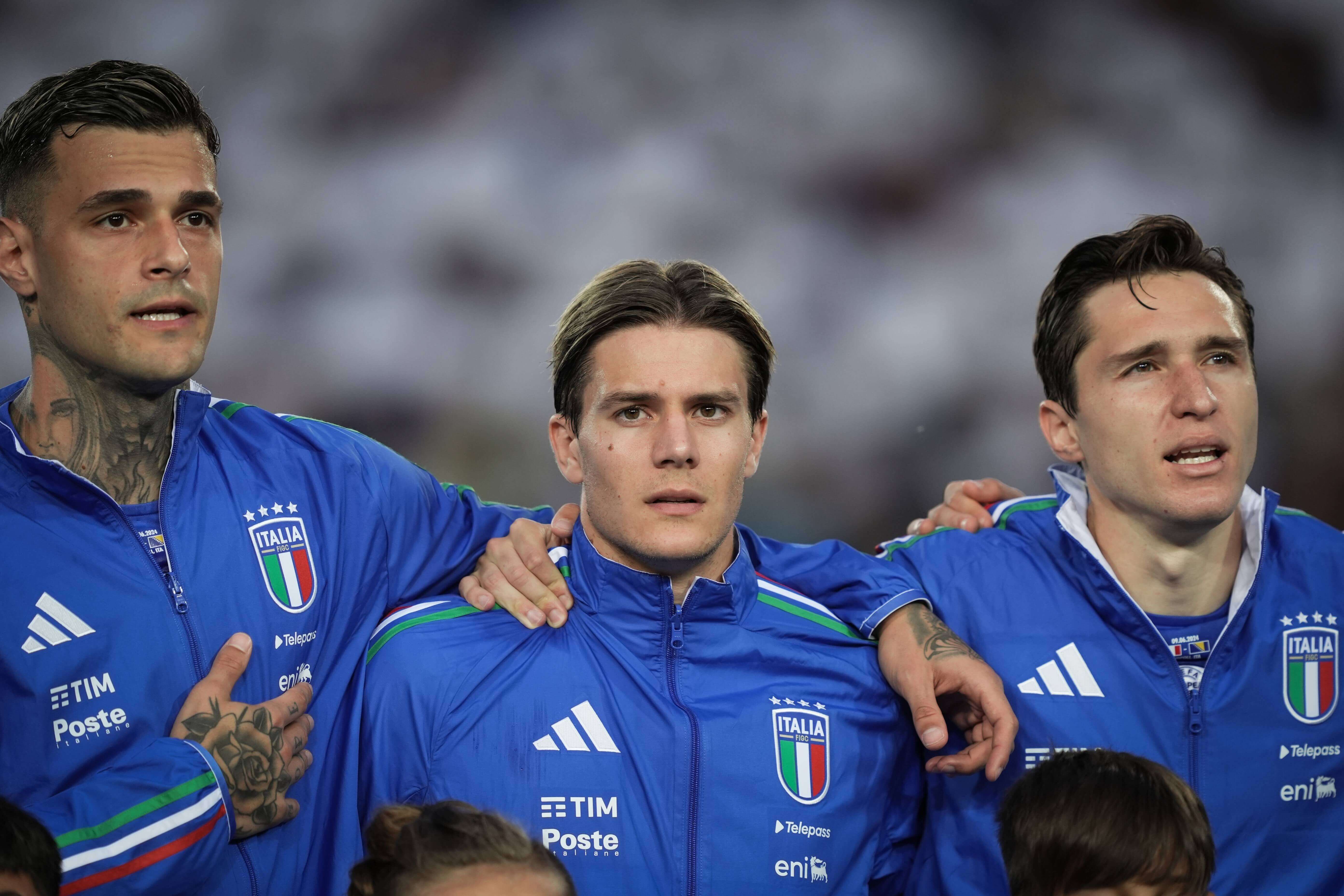  Nicolo Fagioli con la Selección Italiana (Cordon Press)