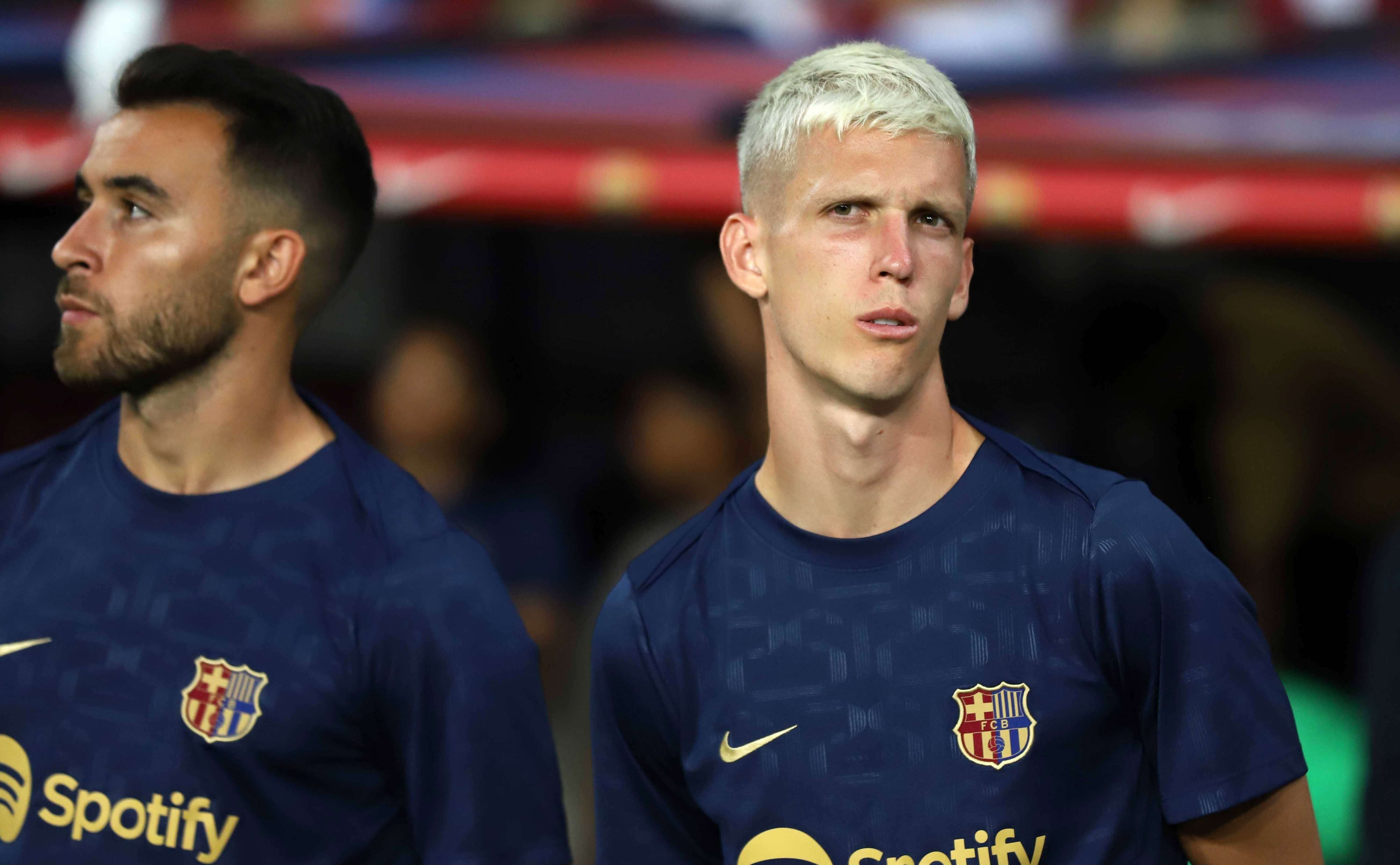 Dani Olmo en el Trofeo Joan Gamper