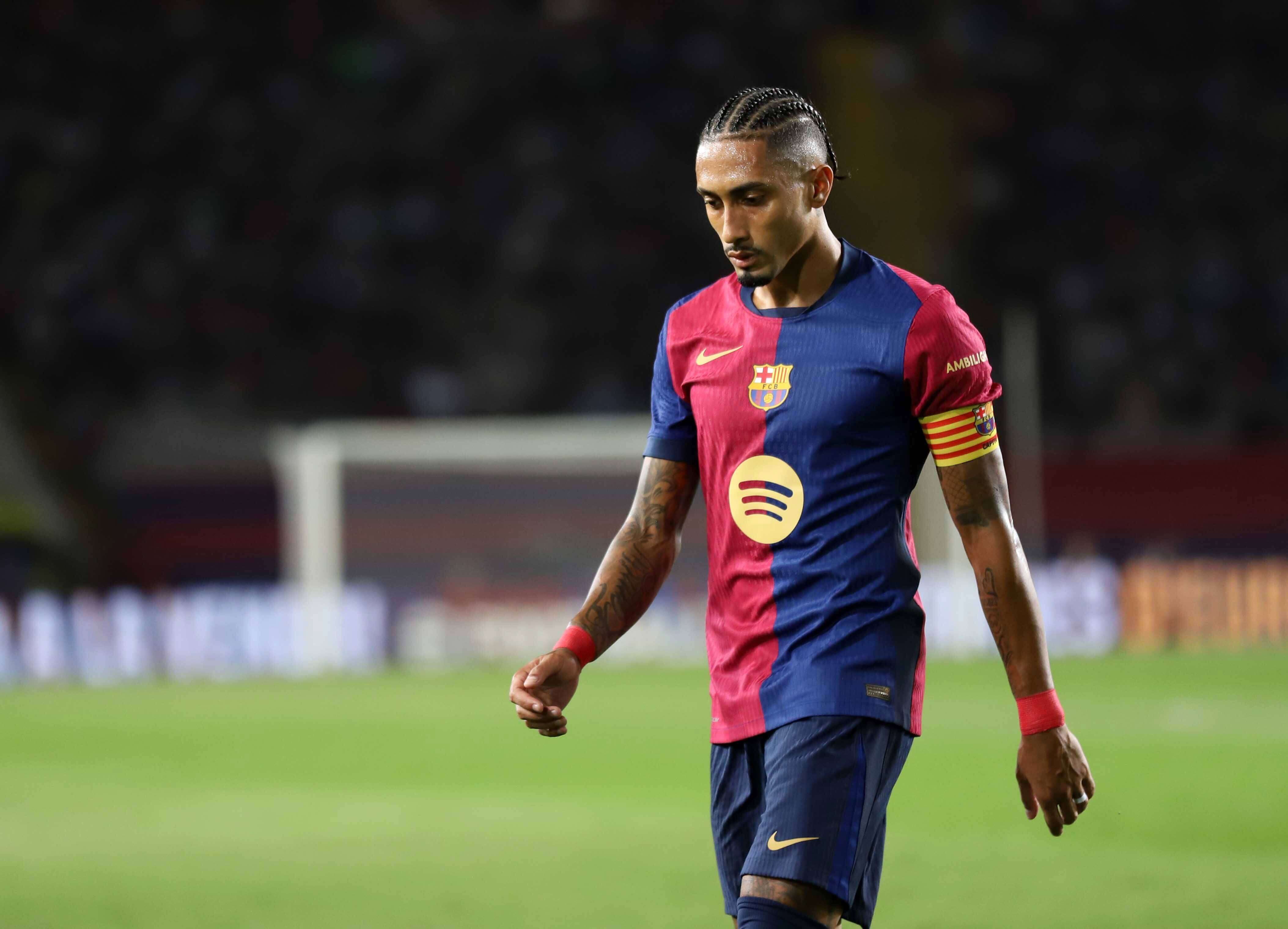  Raphinha fue sincero sobre su apreciación acerca del caso de Dani Olmo y Pau Víctor.