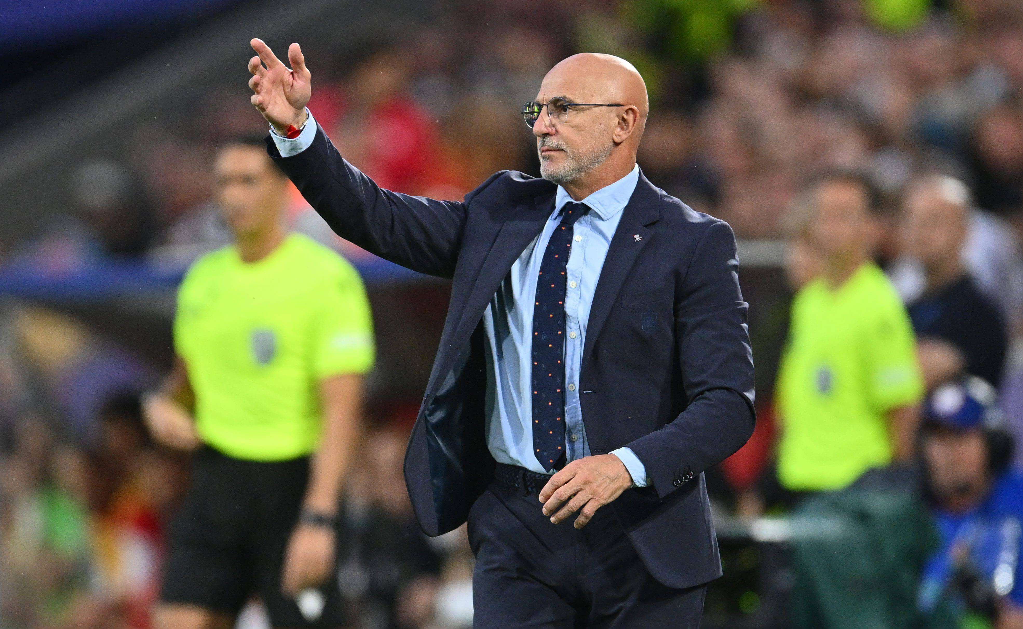  Luis de la Fuente ante Georgia