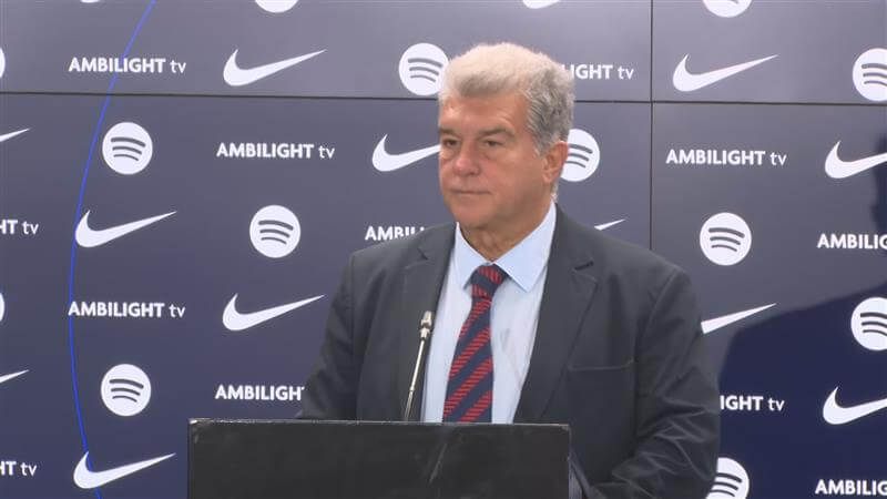 La rueda de prensa de Joan Laporta llevó a una discusión entre Rubén Uría y Nacho Peña